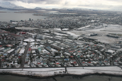 Reykjavík with a fresh dusting of snow
