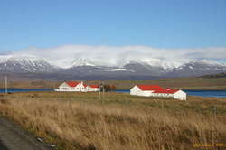 Farm, Mountains, Hvalfjörður