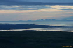 Late light over Vestmannaeyjar