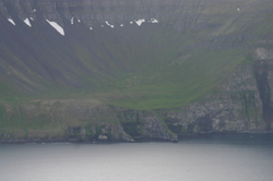 Hanging valley west of Hornvík (Hvannadalur)