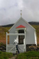 Knappstaðirkirkja, oldest wooden church in Iceland