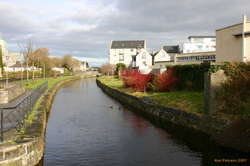 An old canal parallel to the River Corrib, Galway