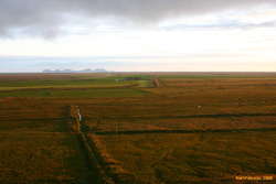 Looking towards Vestmannaeyjar from near Paradisahellir