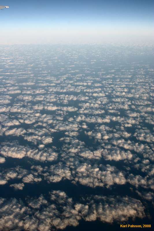 Clouds over the north sea
