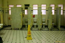 City hall toilets