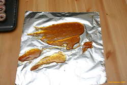 Toffee slivers