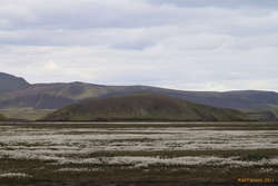 Seas of cotton grass along Fjallabaksleið