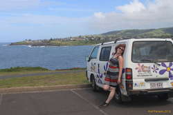 Kata and our home away from home, at Kiama