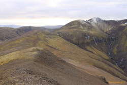 The ridge along to Þverfell
