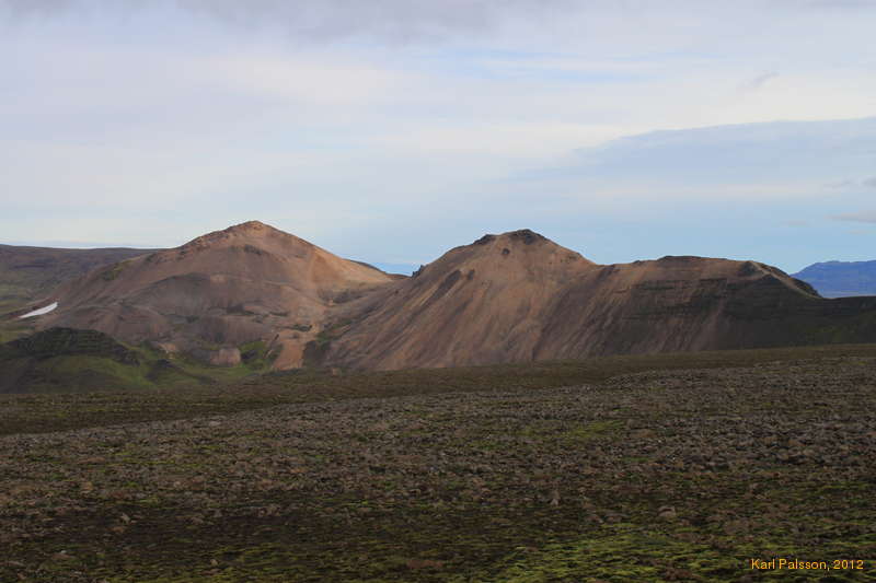 Northern side of Móskarðshnúkur