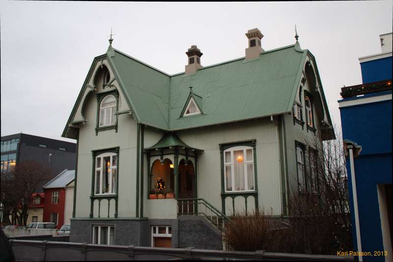 One of my favourite houses in Reykjavik