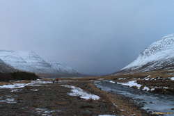 Dusk in Dyrafjörður