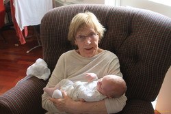 With great great aunt Hulda