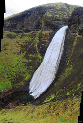 Upper Falls in Þórisgil
