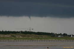 Funnel clouds!