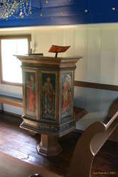 Old pulpit