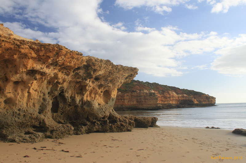 Neat rocks at the Bay of Martyrs