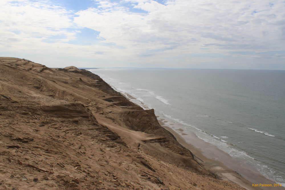 Coastline south of Rubjerg Knude lighthouse